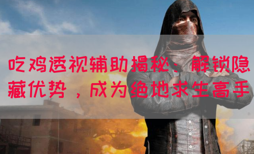 吃鸡透视辅助揭秘：解锁隐藏优势，成为绝地求生高手