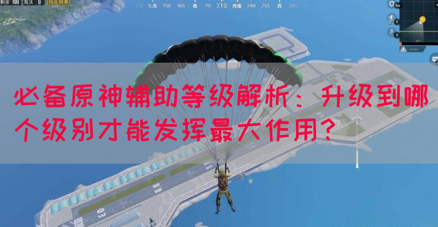 必备原神辅助等级解析：升级到哪个级别才能发挥最大作用？