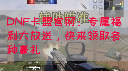 DNF卡盟官网：专属福利大放送，快来领取各种豪礼