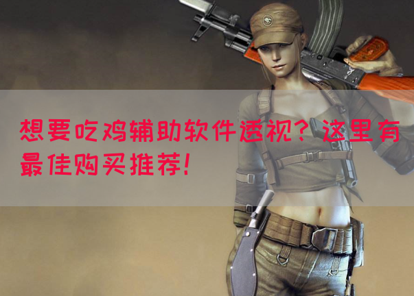 想要吃鸡辅助软件透视？这里有最佳购买推荐！