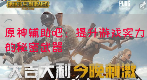 原神辅助吧：提升游戏实力的秘密武器