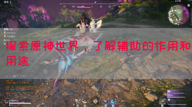 探索原神世界，了解辅助的作用和用途