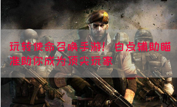 玩转使命召唤手游！白点辅助瞄准助你成为顶尖玩家(图1)