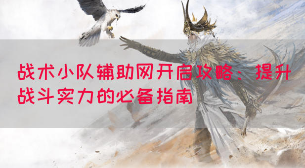 战术小队辅助网开启攻略：提升战斗实力的必备指南