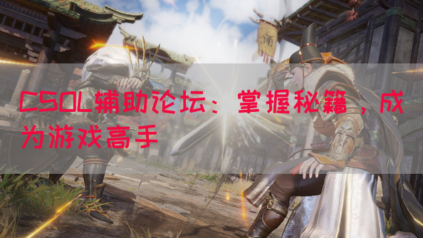 CSOL辅助论坛：掌握秘籍，成为游戏高手