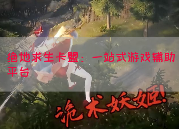 绝地求生卡盟：一站式游戏辅助平台