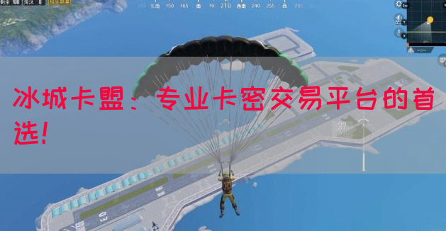 冰城卡盟：专业卡密交易平台的首选！