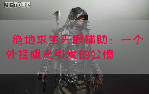  绝地求生天眼辅助：一个外挂曝光引发的公愤 