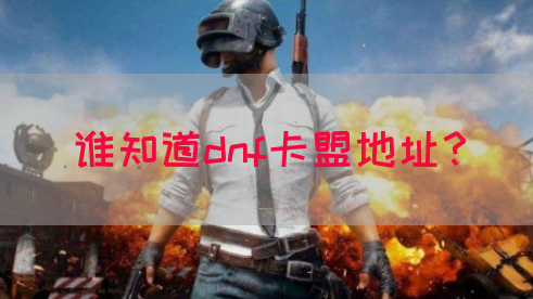 谁知道dnf卡盟地址？(图1)