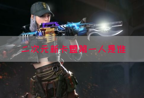 二次元新卡盟第一人是谁
