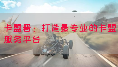 卡盟晋：打造最专业的卡盟服务平台