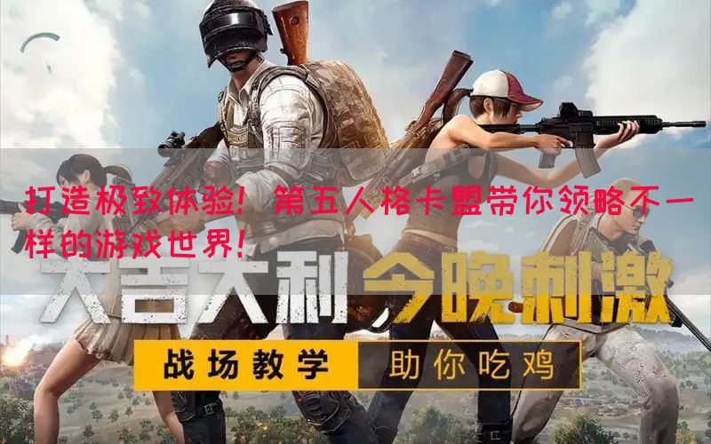 打造极致体验！第五人格卡盟带你领略不一样的游戏世界！