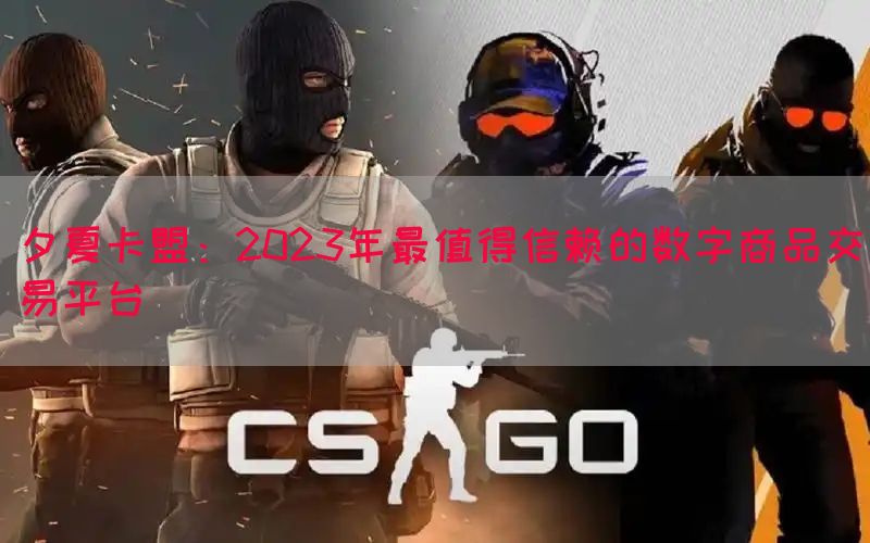 夕夏卡盟：2023年最值得信赖的数字商品交易平台