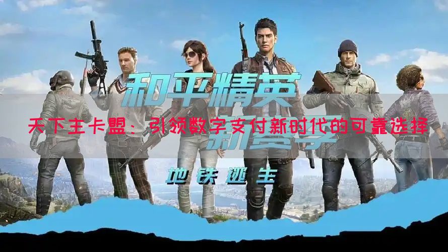 天下主卡盟：引领数字支付新时代的可靠选择