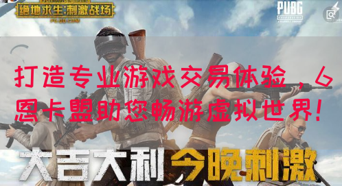 打造专业游戏交易体验，6恩卡盟助您畅游虚拟世界！