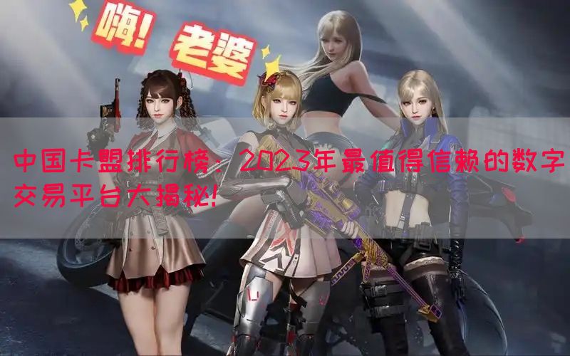 中国卡盟排行榜：2023年最值得信赖的数字交易平台大揭秘！