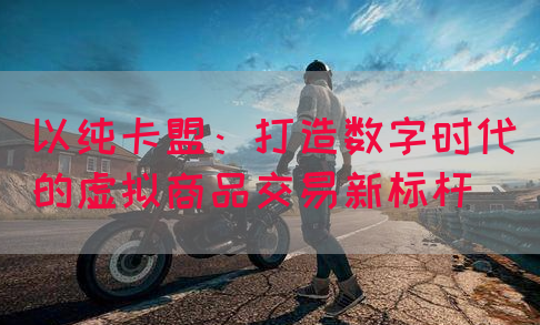 以纯卡盟：打造数字时代的虚拟商品交易新标杆