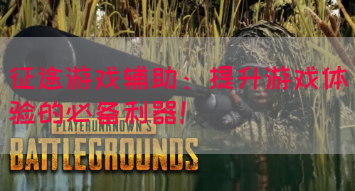 征途游戏辅助：提升游戏体验的必备利器！